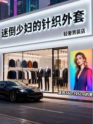 #品质男装 #针织衫 #针织外套 #秋季穿搭 #穿出高级感