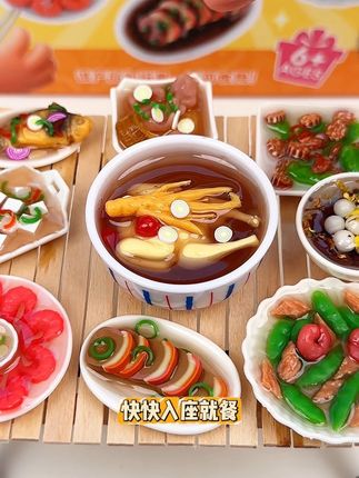 小孩子过家家好好玩🍳 #迷你食玩 #过家家玩具 #创意diy #手工diy #儿童礼物