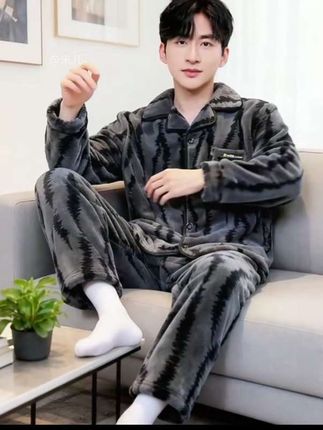 #男士睡衣#男士珊瑚绒睡衣#男士秋冬睡衣#睡衣#睡衣家居服
