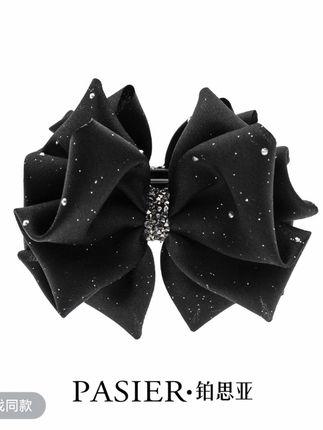 赫本王妃 星辰之夜 8厘米高定款法式优雅马尾夹丸子夹#丸子夹 #马尾夹 #赫本王妃 #超便宜超划算