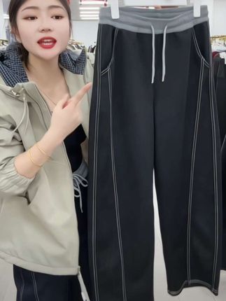 #女裤#裤子穿搭#秋季新款 #遮肉显瘦