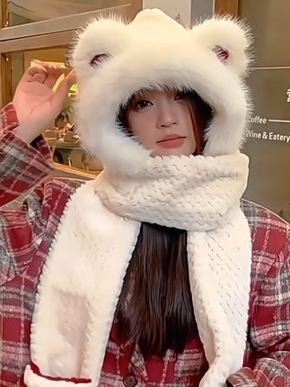 #冬天就要保暖又好看 #过冬神器 #仙女必备 #毛茸茸的真可爱 #也太可爱了吧