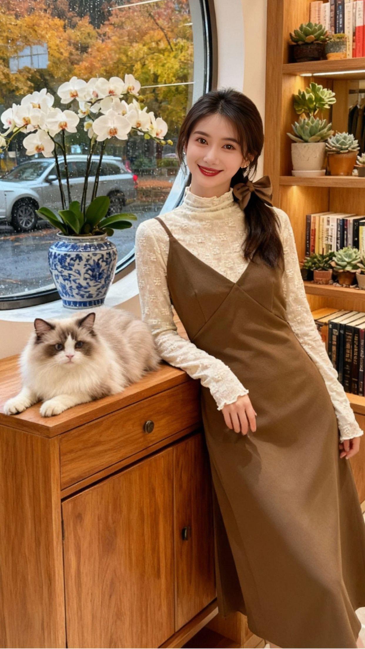 木耳边花朵刺绣水溶蕾丝打底衫2024初秋。#许妍的衣橱每套都过分美丽 #秋季日常实用穿搭思路分享 #秋日毛衣之宽松遮肉版 #秋款毛衣多种穿搭风格和技巧 #秋季都市硬核穿搭@DOU+上热门