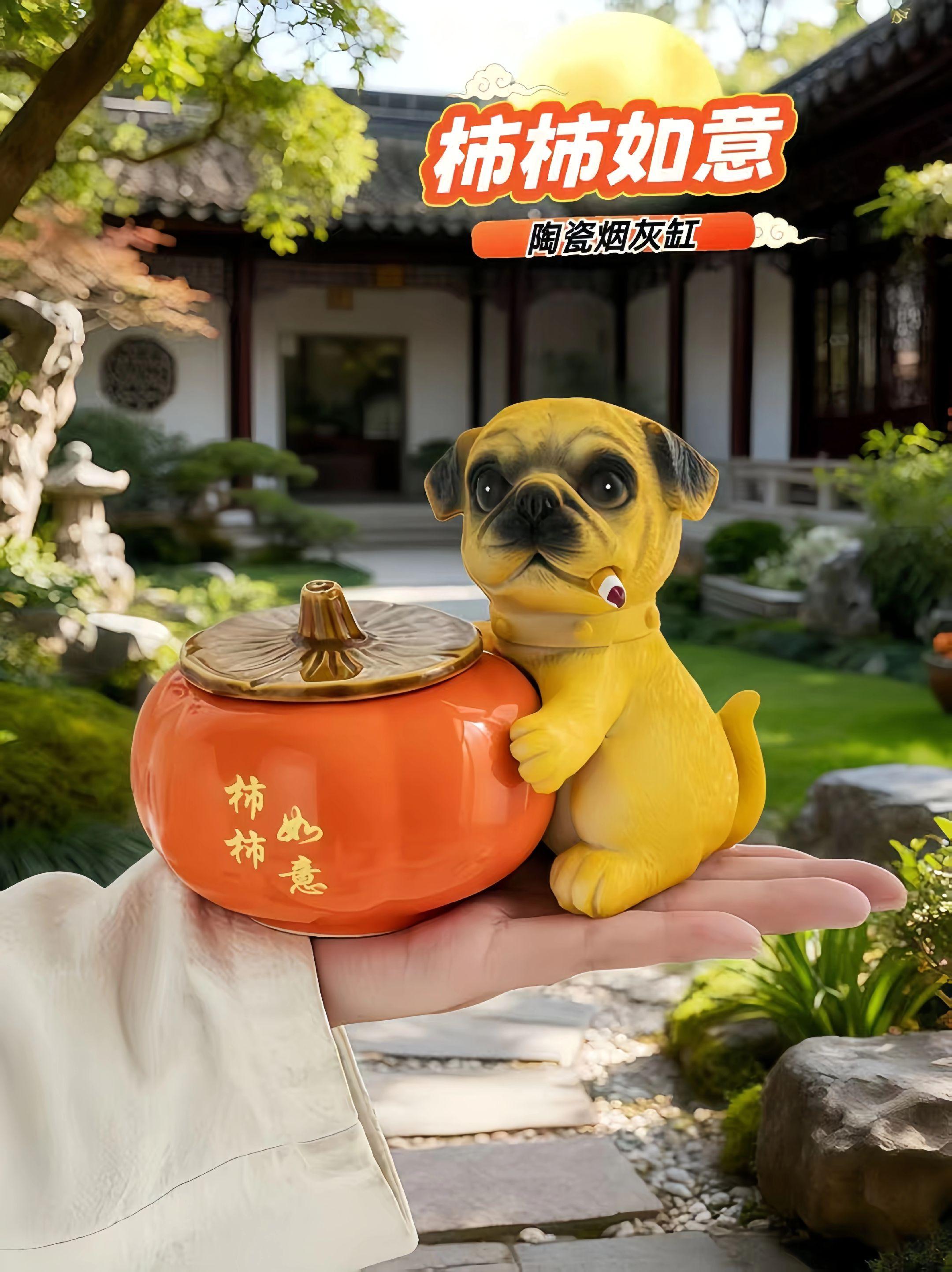 来了!来了!给家里入手个有创意的柿子烟灰缸吧!它是陶瓷内外双釉的,比摆件还好看的,平时可以当烟灰缸,也可以当摆件,美观精致又实用。#烟灰缸#创意烟灰缸#摆件 #超便宜超划算 #家庭日常 @抖加🔥上热门🔥dou+🔥热点宝