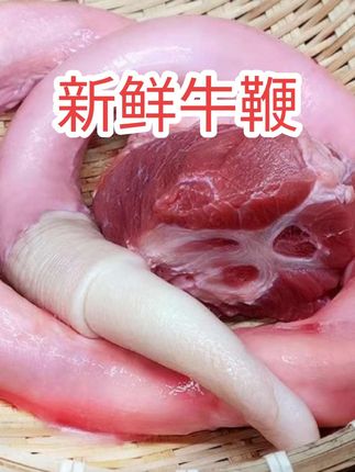 当天农家散养现杀新鲜黄牛鞭一整根清理干净爆炒红烧品质 #牛鞭 #黄牛鞭 #牛鞭宝 #牛鞭炖番鸭 #牛鞭炖鲍鱼