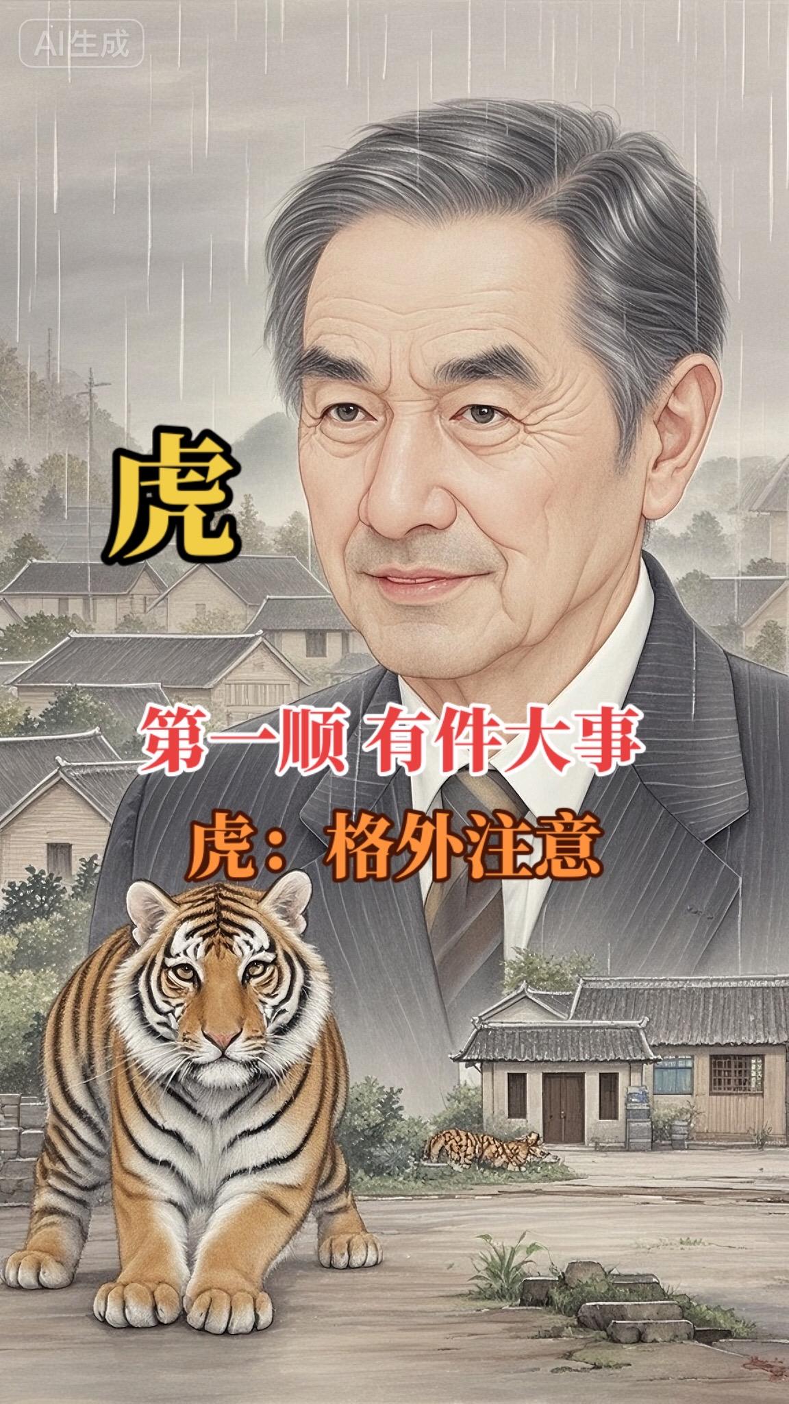 #1962年的虎 #1974年的虎 #1986年的虎