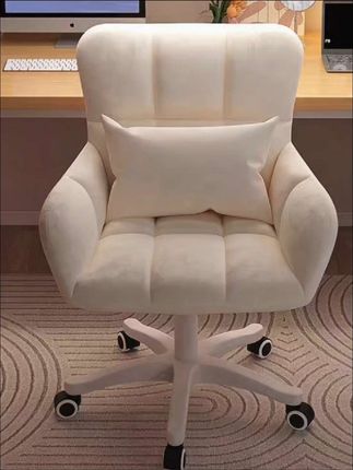 电竞电脑椅子#电脑椅 家用舒适女生卧室化妆椅#化妆椅 宿舍大学生书桌久坐升降转椅#学习椅#升降椅#靠背椅