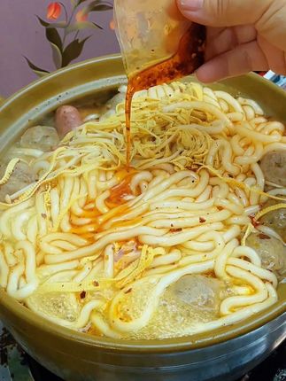 晚上饿了想吃土豆粉,再也不用叫外卖了,自己在家就能安排上#嗦粉 #超好吃 #美食不可辜负 #百吃不厌 #土豆粉
