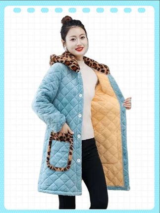 #女装#棉衣棉服#罩衣 #加绒保暖 #保暖又好看 #秋冬穿搭