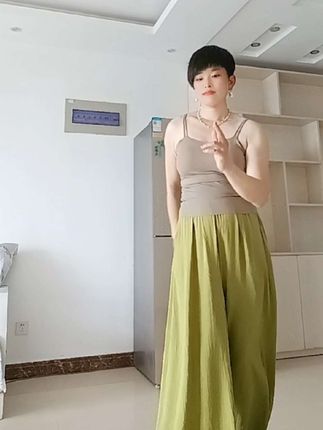 #绵绸裤裙#舒适透气吸汗#人造棉#谁穿谁好看#凉凉裤