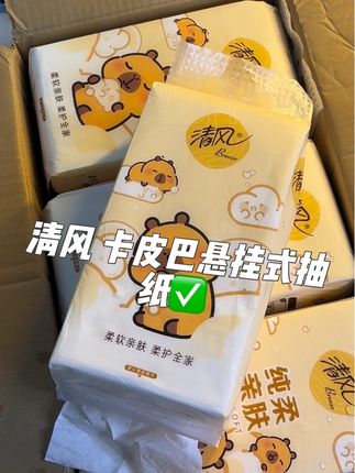 我也不想买啊!可它是卡皮巴拉联名悬挂抽纸~到手一大箱整整10提才这价!消耗品遇到划算的无脑囤#悬挂抽纸#抽纸 #强烈推荐 #必备好物 #每日分享