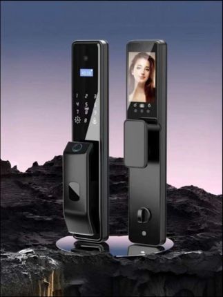 全自动指纹锁人脸识别可视猫眼密码开锁门锁防盗门锁升级安装家用#全自动指纹锁#智能密码锁#防盗门锁#人脸识别锁#智能电子锁