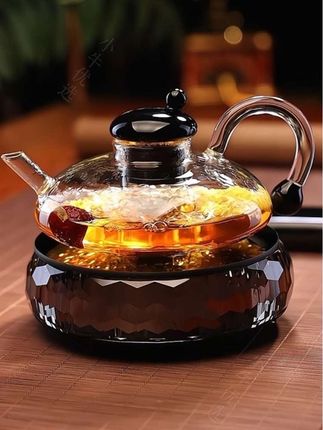 #电陶炉 #煮茶器 #泡茶壶 #玻璃茶具 #沏茶壶
