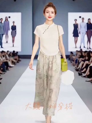 #夏季穿搭 #优雅气质 #高端大气 #时尚洋气 #两件套