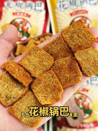 料足劲辣的 108 克太阳锅巴#品质保证 #辣度适中 #口感丰富#追剧必备零食 #休闲零食
