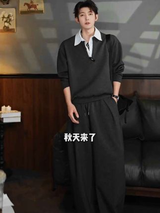 #卫衣套装#卫衣套装两件套 #卫衣套装穿搭