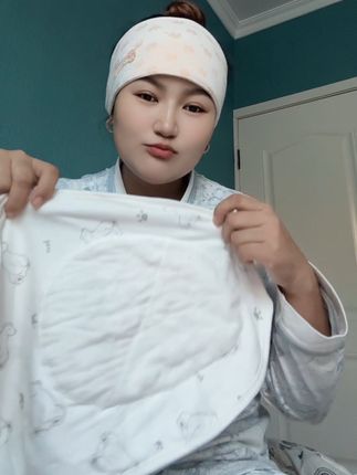 两和一的包巾太好用了,不仅防惊跳睡袋的包巾,还可以保护肚围#坐月子 #待产包#包巾 #婴儿用品