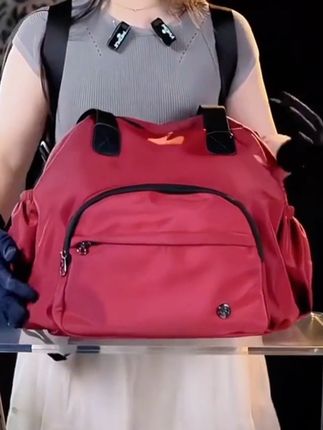 MWZI新款大容量旅行双肩包韩版高级感简约百搭单肩包妈咪包出差包#包包推荐 #时尚包包 #通勤包 #大容量包包 #户外包