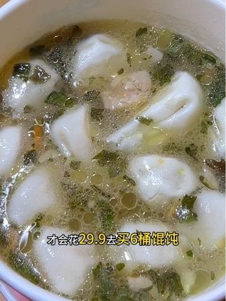 十块出头拿下六桶小馄饨,直接承包我一周的营养早餐了!#馄饨 #小馄饨 #懒人美食 #无限回购的宝藏单品 #健康又营养