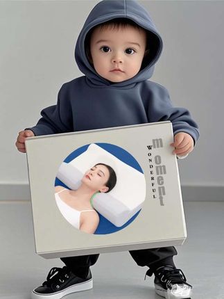 太空记忆棉枕头记忆枕颈椎枕侧睡人体工学睡眠枕慢回弹家用#枕头#护颈枕 #枕头