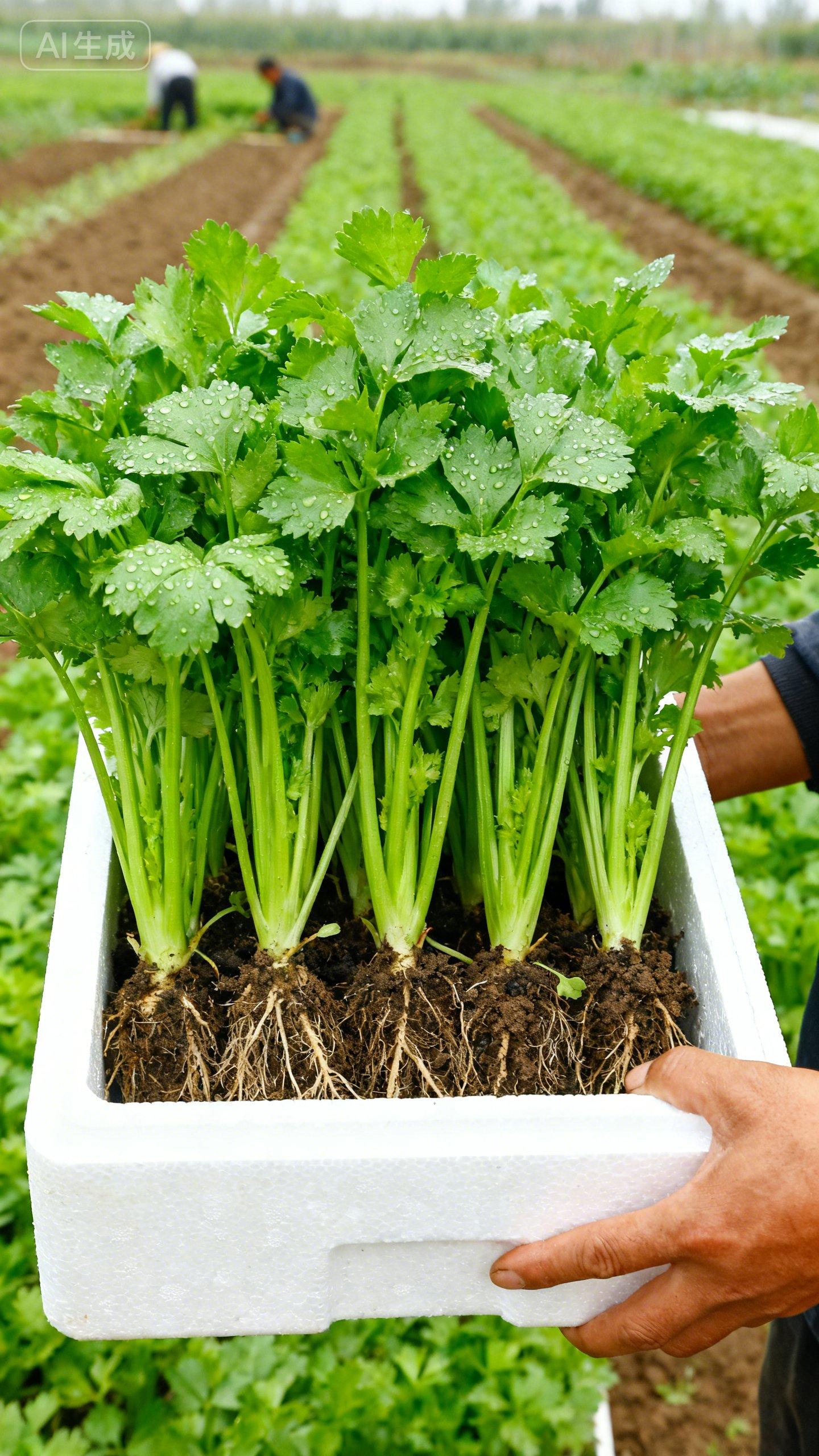 嗨,各位家人们!皇后大西芹苗登场啦!这种绿色蔬菜非常适合在阳台种植,让你足不出户就能享受种菜的快乐。它种植起来很简单,你可以轻松收获新鲜的西芹。如果你喜欢种菜,那么选择皇后大西芹苗绝对没错!赶快把这份新鲜和快乐带回家吧!#芹菜种植 #绿色蔬菜 #皇后西芹苗 #阳台种植 #在家种菜