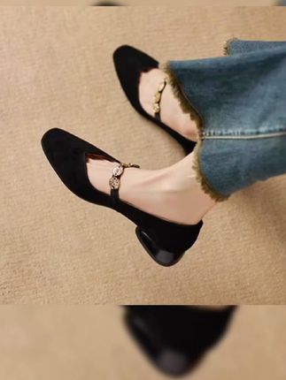 法式绝美气质小皮鞋#女鞋#法式#时尚百搭
