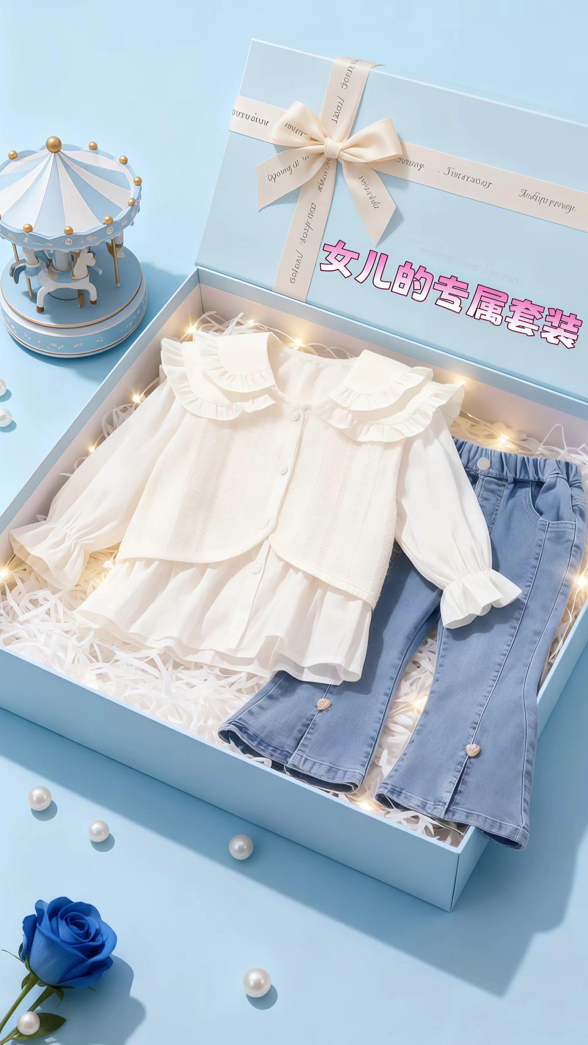 “给女儿选这套衣服时,眼里满是她穿着转圈的模样✨。蕾丝的温柔、牛仔的俏皮,就像她时而撒娇时而勇敢的小性格。每次看她穿上新衣服,蹦蹦跳跳喊‘妈妈看我’,心都被暖化了。这不仅是一套穿搭,更是把对她的偏爱,织进每一处细节里,盼她在童真里尽情闪耀,长成自己喜欢的模样~”#女童穿搭 #甜妹穿搭#女娃穿搭灵感#童装搭配 #骗你生女儿系列@抖加🔥上热门🔥dou+🔥热点宝