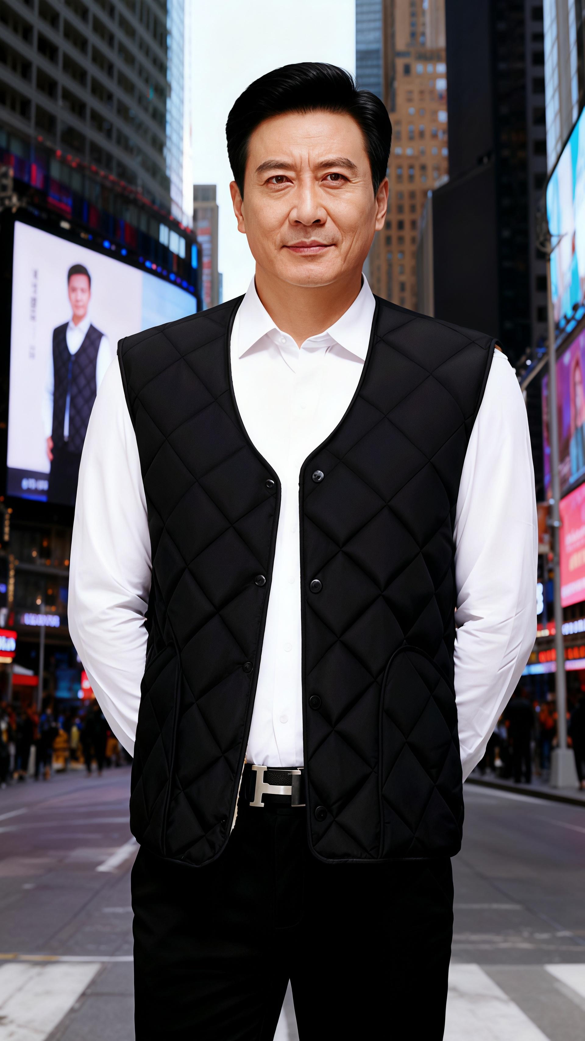 这加绒马甲简直是过冬刚需!拉上拉链的瞬间,浑身像裹了层暖绒绒的棉被,里层的长绒毛贴着皮肤,舒服得不想脱。   版型宽松得刚好,藏住小肚腩还不显臃肿。男生搭卫衣,女生配打底衫,套在羽绒服里不占地方,单独穿也利落——出门扔垃圾、取快递,披一件就够,不用费劲套厚外套。   最贴心的是口袋,深得能装下手机、钥匙,冬天揣手还暖和。刚才试了试,机洗甩干后绒毛没结块,照样蓬松。   现在穿它下楼买早餐,风刮在身上都不觉得冷,邻居见了都问在哪买的。这种既保暖又不挑人的款,囤两件换着穿都不亏~#男士穿搭 #型男穿搭 #保暖马甲背心 #气场全开 #高端男装