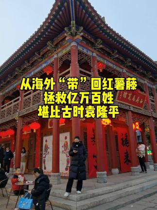 陈振龙:从海外“带”回红薯藤,拯救亿万百姓,堪比古时袁隆平#陈振龙 #人物故事 #历史故事 #伙伴计划 #激励计划