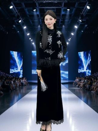 #国风马甲半身裙套装#优雅气质 #我又心动了 #太喜欢了 #每日搭配分享