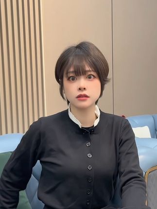 敌蜜#女领导#短发女生