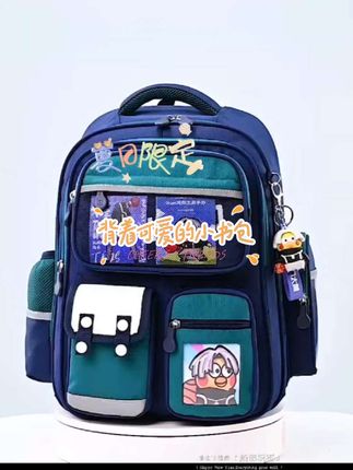 #创作灵感 新款小学生书包男孩1-3-6年级男童男生儿童鸡你太美双肩包,#学生书包 #儿童书包新款 #学生用品好物推荐 #羊羊好物分 @DOU+小助手