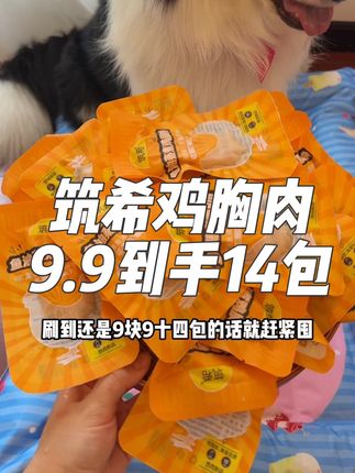 这个价格,商家是冲着倒闭做的吧!? #萌宠 #边牧椰椰#养狗好物#鸡胸肉#宠物零食