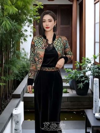 #优雅气质 #高级感穿搭 #谁穿谁好看 #新中式穿搭 #春秋新款 @DOU+上热门 @DOU+小助手