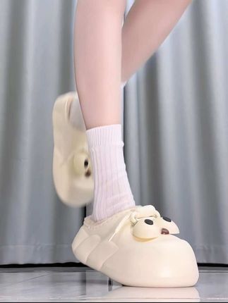 软乎乎的大眼睛棉拖!!萌晕ʚ ˃ ᵕ ˂ ɞ #鞋控日常 #棉拖鞋 #拖鞋 #外穿拖鞋 #拖鞋推荐