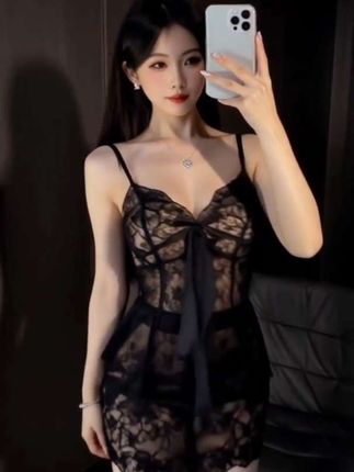 #性感睡衣 #吊带裙 #家居服 #睡裙 #这也太好看了