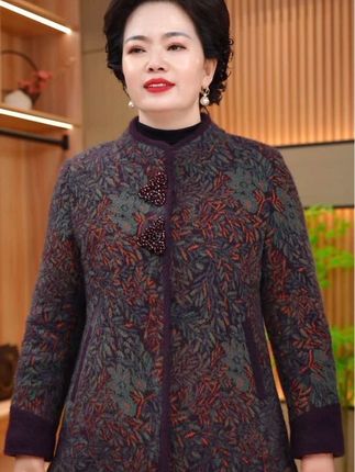 #中老年穿搭 #妈妈穿搭 #冬季穿搭 #时尚妈妈装 #上衣穿搭