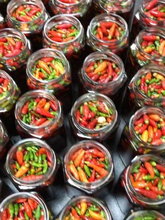 海南传统开胃土特产小米辣腌制辣香辣辣腌制下饭菜鱼茶新鲜严选辣