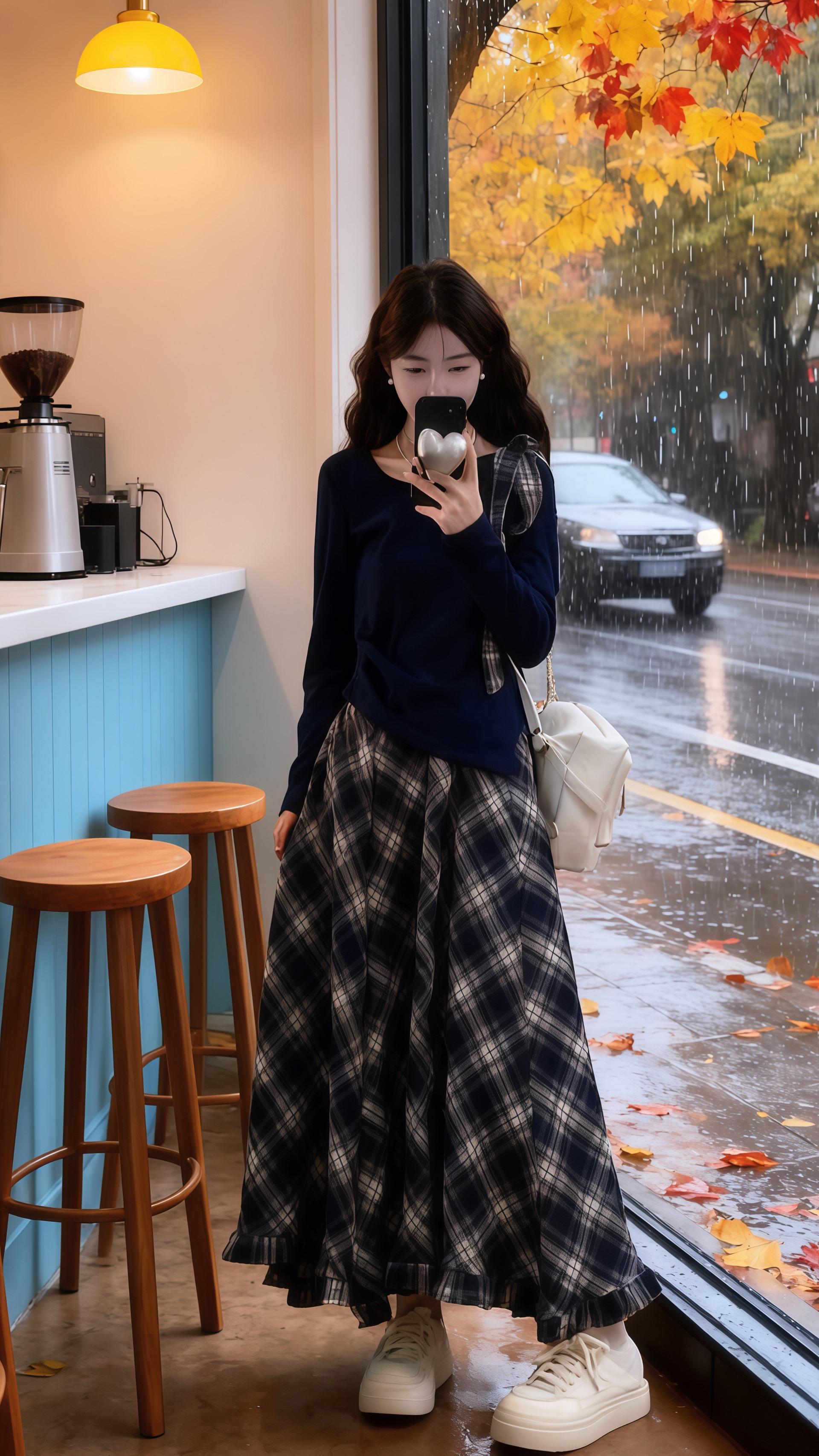 #温柔穿搭 #小个子穿搭 #出游穿搭 #今天穿什么 #早秋不费力显贵穿搭