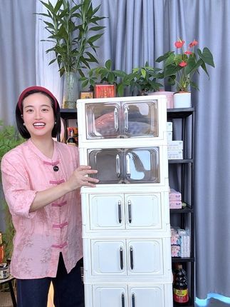 #家居好物 #五层收纳柜