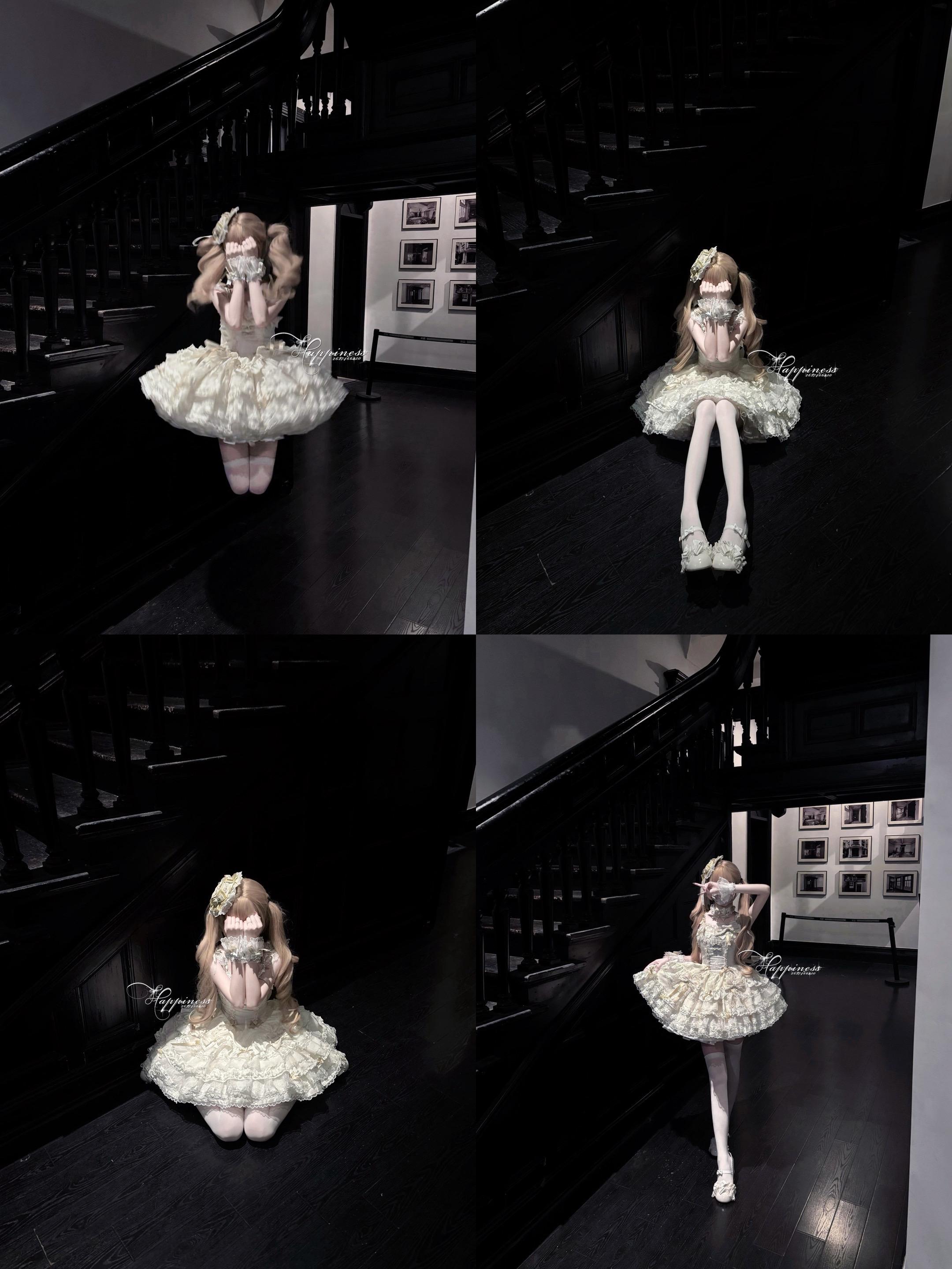 小欣宝课堂开课啦₍^. ̫ .^₎ のᗦ↞︎◃︎#拍照姿势 #拍照教程 #lolita #鎏金絮语 #银月原创设计