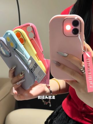 简约高级的新款纯色护镜框手机壳,防摔耐磨,多色可选!#这个手机壳真的长在我心巴上了 #手机壳 #颜值高