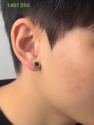 钛钢耳饰 无耳洞耳夹男潮个性星空耳钉轻奢高级感耳骨钉单只饰品 #钛钢耳饰 #无耳洞耳夹 #男士耳夹 #男生配饰 #高级感耳钉