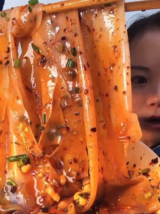 【贵州凉卷粉】开袋即食贵州特产夏天清凉卷粉凉米皮剪粉现做现发#好物分享#自用好物分享 #好东西一起分享