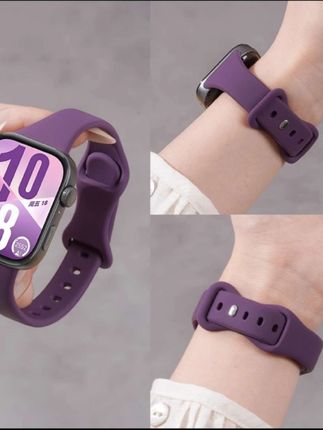 适用华为FIT4手表fit3表带小蛮腰硅胶watchfit4pro专用反扣女腕带