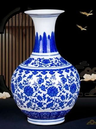 #青花瓷花瓶摆件#陶瓷花瓶 #瓷器