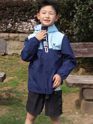 #萌娃穿搭 #冲锋衣 #穿搭#秋冬新款#加绒保暖