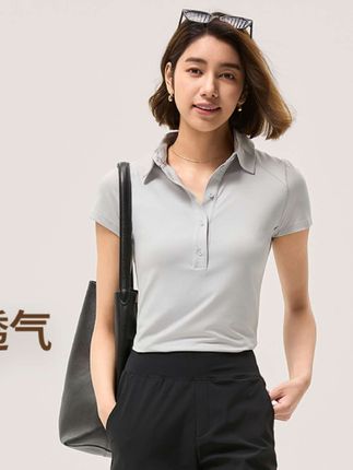 SW速惟夏季速干polo衫显瘦收腰透气翻领时尚运动t恤夏日穿搭4203#短袖t恤 #休闲减龄穿搭 #出游穿搭 #休闲百搭 #polo衫