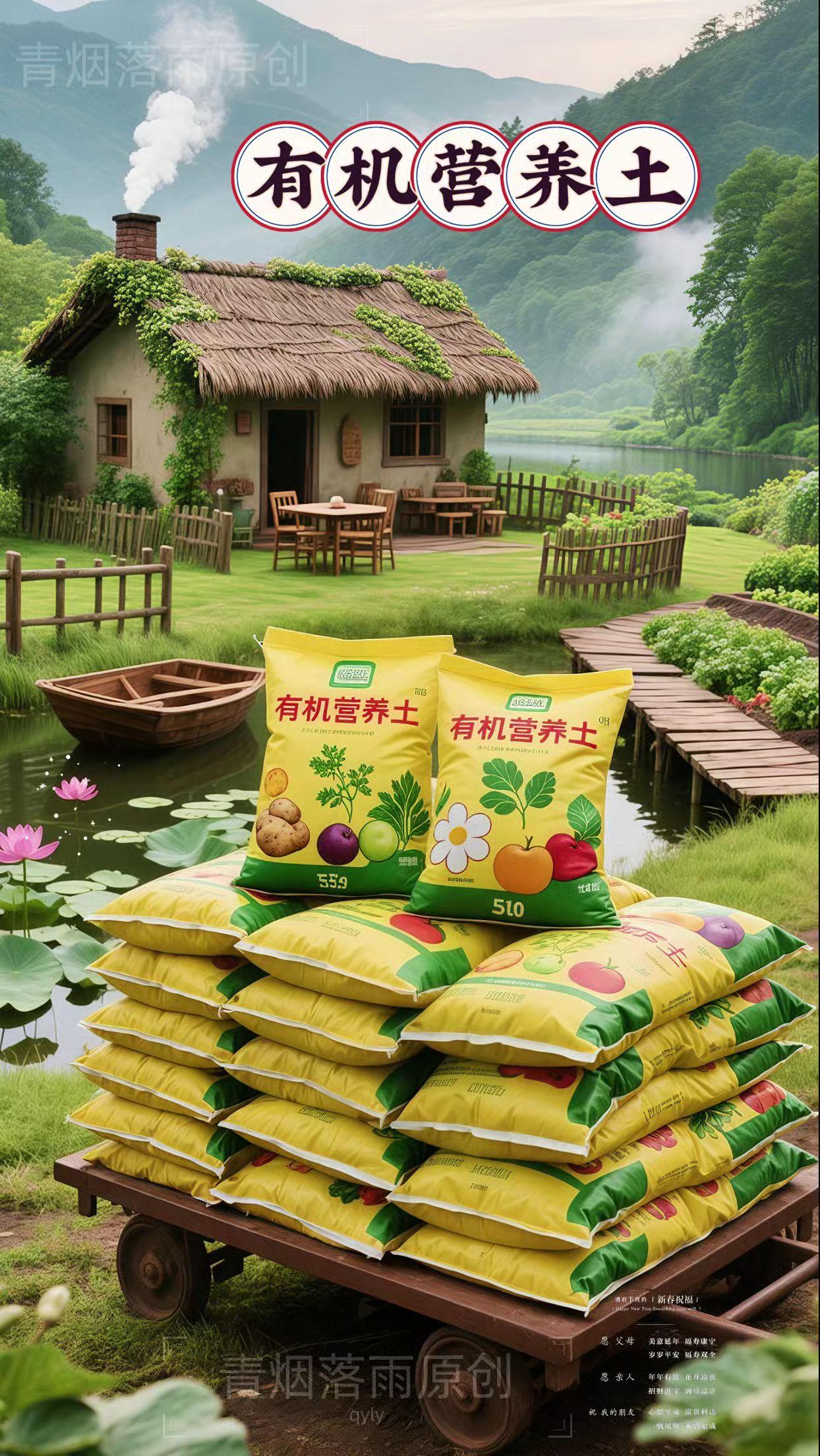 有机营养土。有机营养土#不伤根 不烧苗#疏松土壤#营养土 #新农人计划 # 内容由AI生成,商品以实物为准。