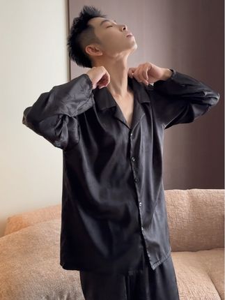 秋天当然是穿这套睡衣啦#睡衣居家服 #爱了爱了 #家居睡衣 #气场全开 #居家服